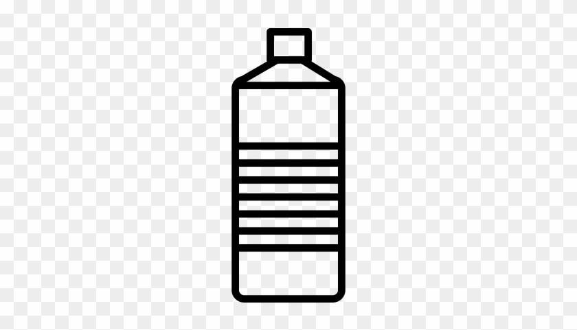 Plastic Water Bottle Vector - Plástico Icono Png #632091