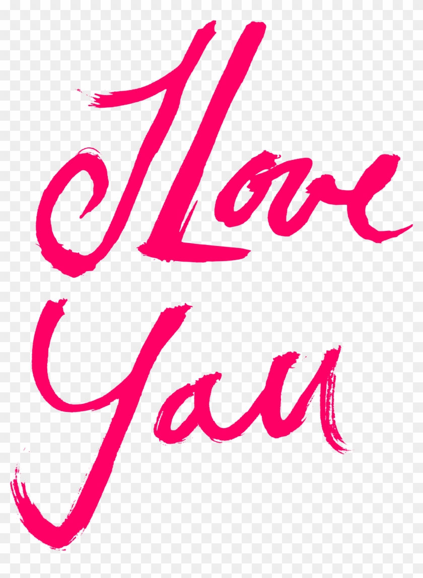 Free Download - Love You Png Text #632114
