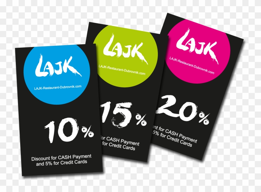 Loyalty Cards Up To 20% Discount - Restaurant Discount Card 20% #632140