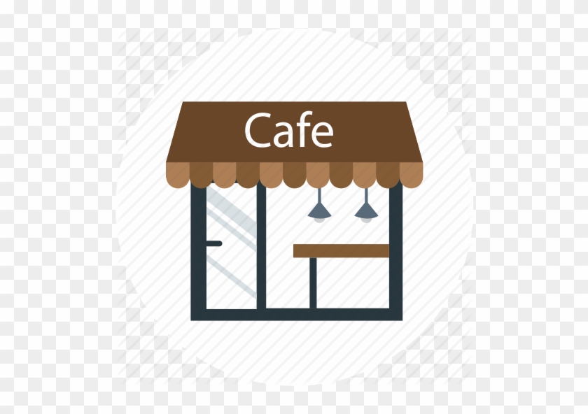 Cafe, Coffee Shop, Restaurant, Shop, Store Icon - Coffee Shop Icon Png #632157