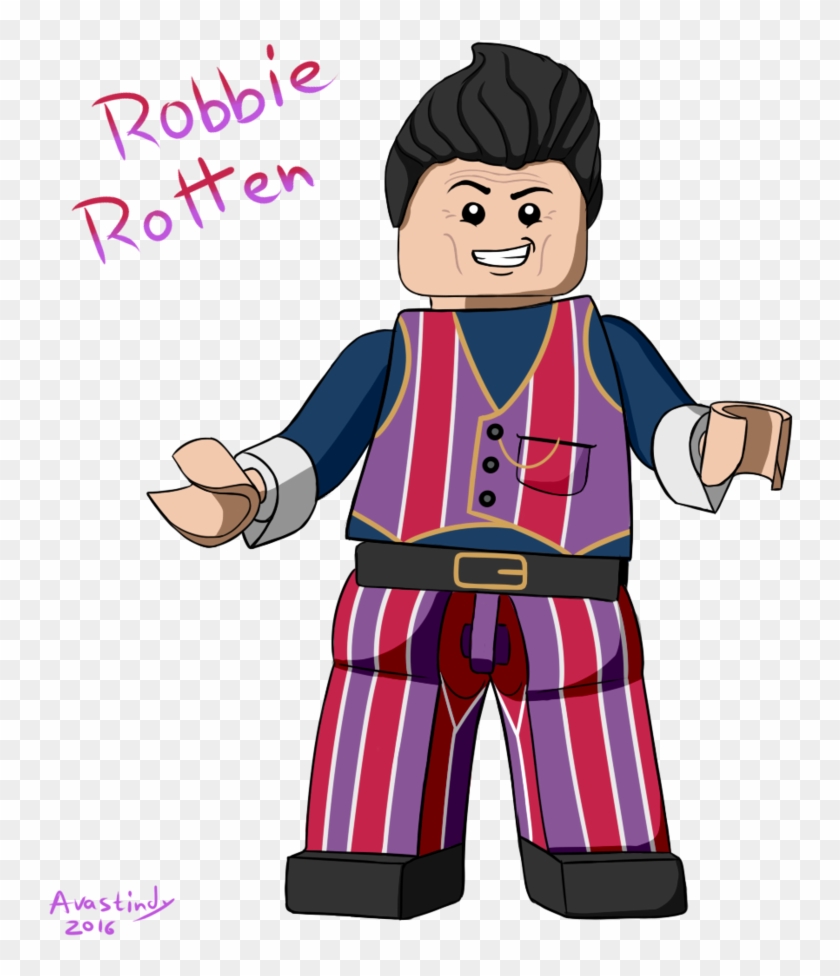 Lego Robbie Rotten By Avastindy - Lazy Town Robbie Rotten Miku #632198