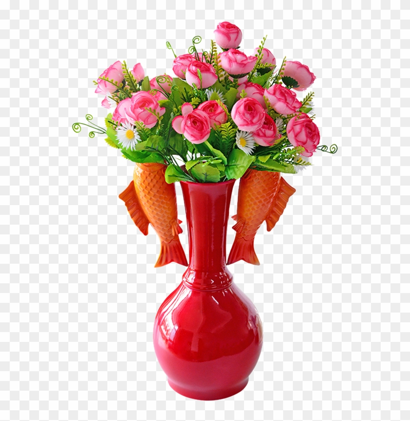 Garden Roses Vase Flowerpot Floral Design - Garden Roses Vase Flowerpot Floral Design #632329