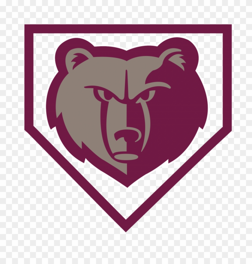 Broadneck High School Varsity Baseball Falls To Southern - Memphis Grizzlies Black And White Logo #632260