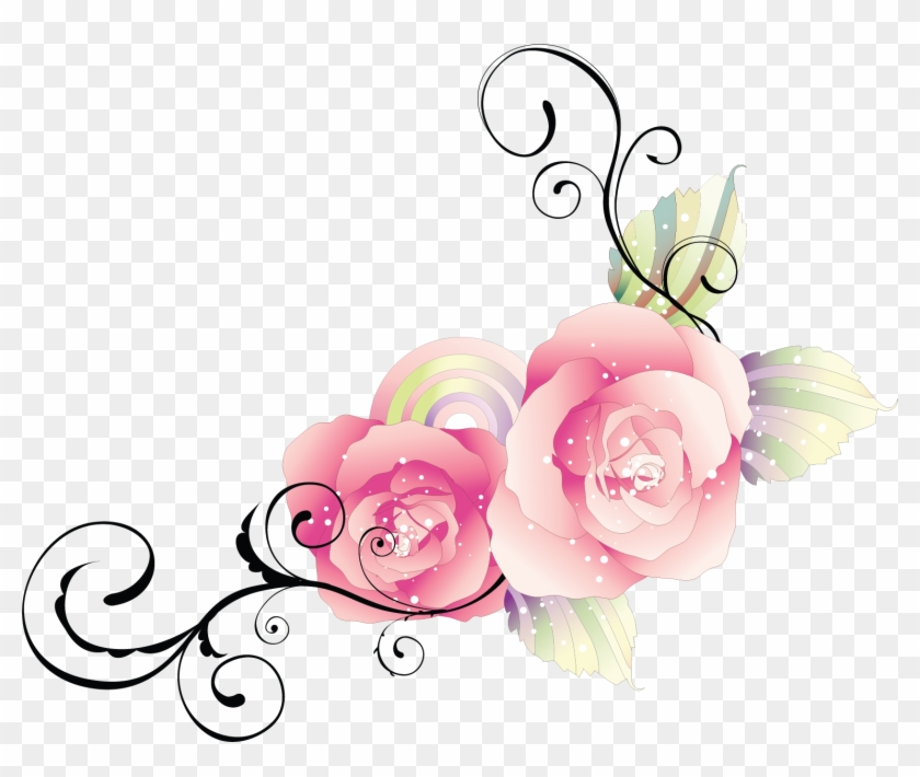 Dibujos De Rosas A Color - Free Transparent PNG Clipart Images Download