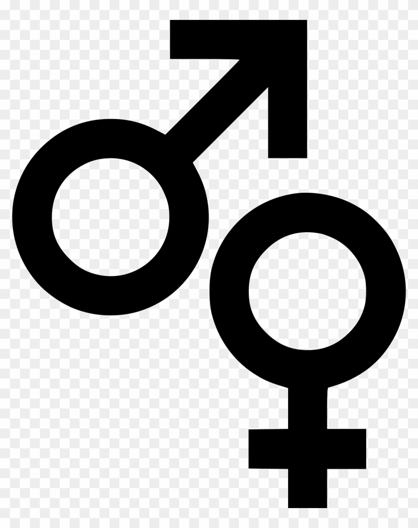 Male Female Symbols Sign Biology Comments - Male Female Symbol Vector #632429