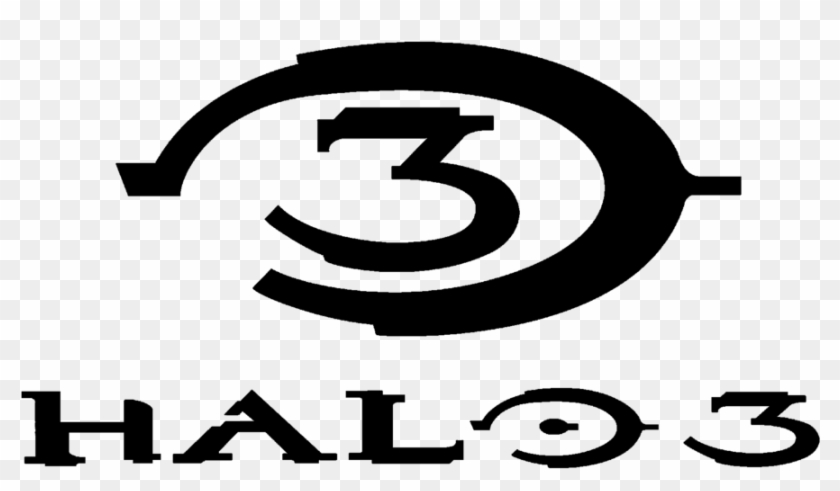 Halo 3 - 2007 - Xbox 360 - Logo Stencil By Garappas - Halo 3 Symbol #632432