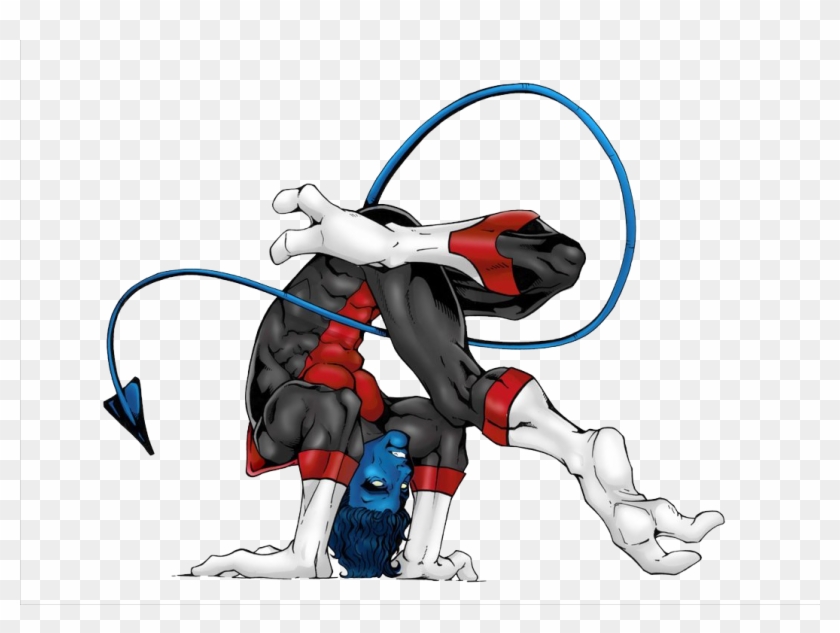 X-men Transparent Png Sticker - Nightcrawler Png #632438