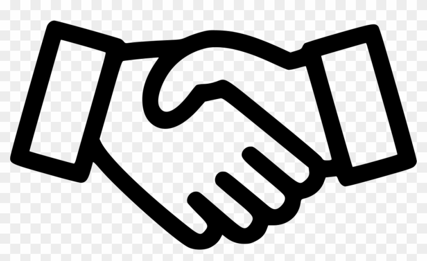 Business Handshake Deal Contract Sign Comments - Contract Sign Icon Png #632439