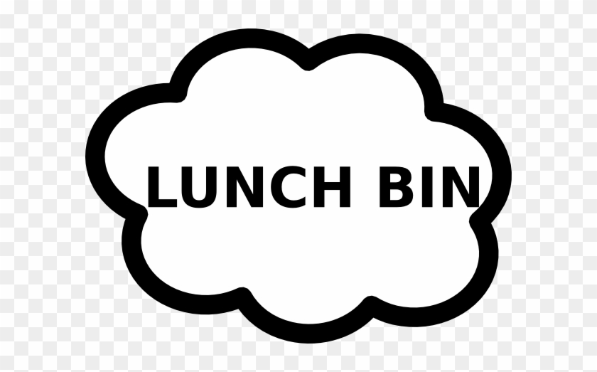 Lunch Bin Sign Clip Art At Clker Com Vector Clip Art - Science Clipart Black And White #632458