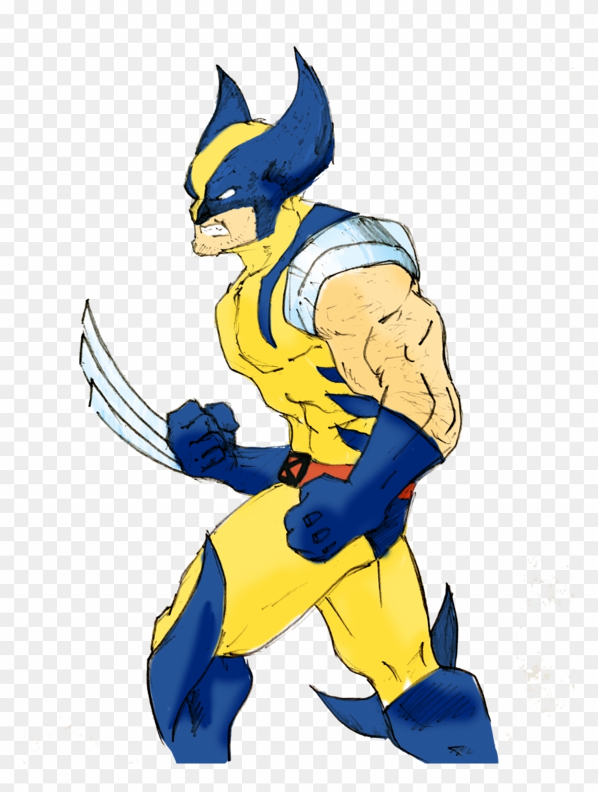 Wolverine Colored By Fongart - Drawing #632464
