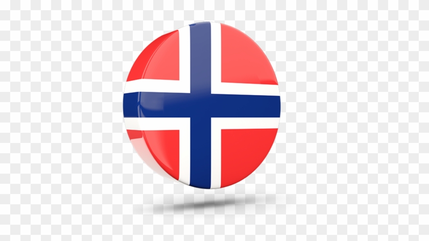 Illustration Of Flag Of Norway - Norway Passport Stamp #632482