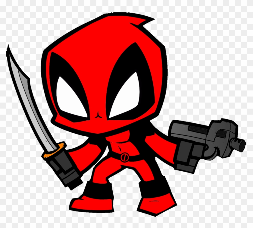 Deadpool Clipart - Deadpool Sticker #632519