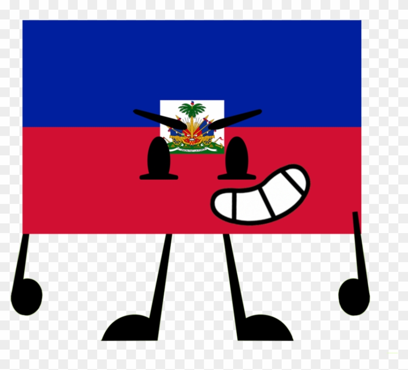 Haiti Flag Pose By Syronjoson - Haiti Coat Of Arms #632597