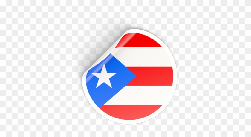 Illustration Of Flag Of Puerto Rico - Puerto Rico Sticker Png #632640