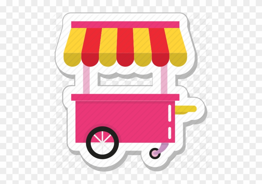 Food Stall, Food Stand, Kiosk, Shop, Street Food Icon - Food Booth #632671