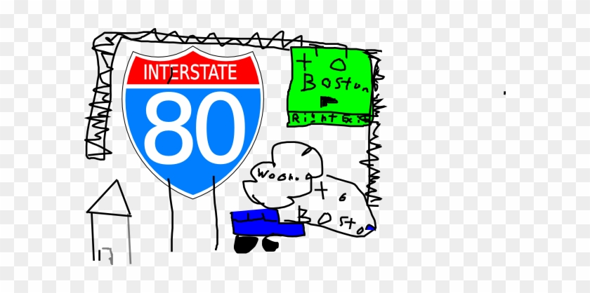 Interstate Highway Sign #632692