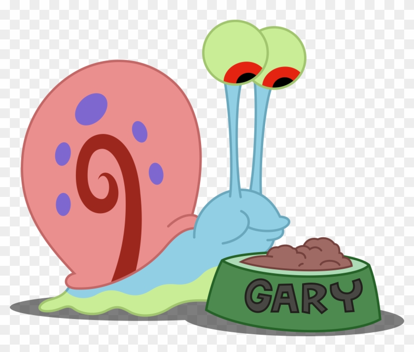 Dashiesparkle Vector - Gary The Snail Png.