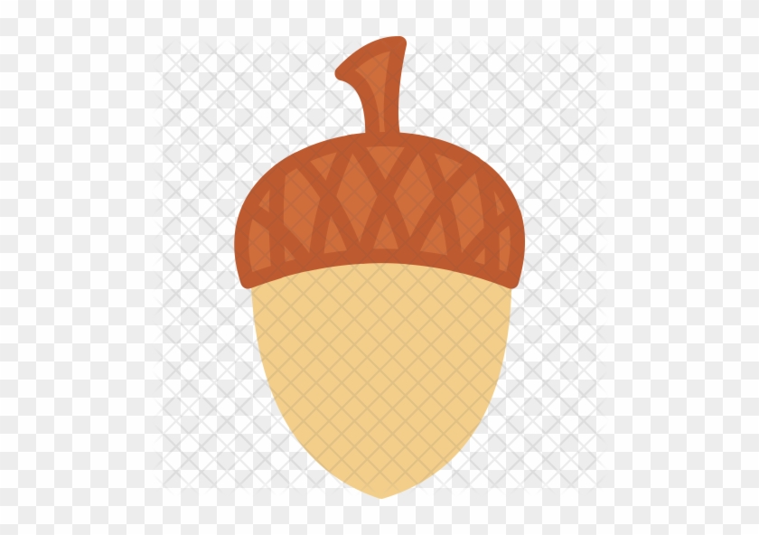 Acorn Icon - Ice Cream Cone #632854