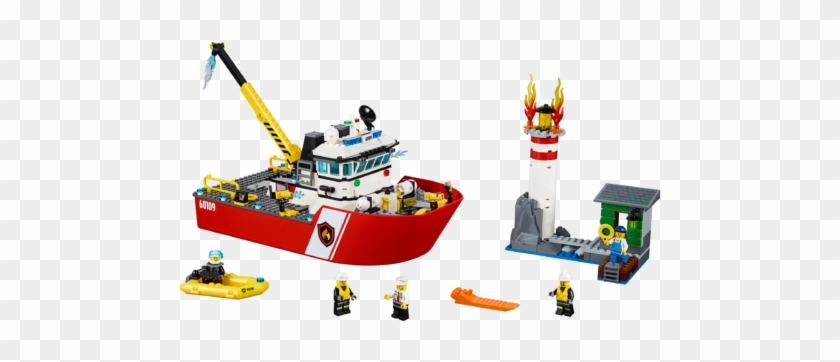 Fire Boat - Lego City Fire 2016 #632892