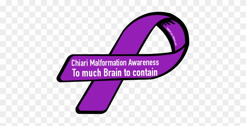 Chiari Malformation Brain Clip Art - Testicular Cancer Awareness Ribbon #632913