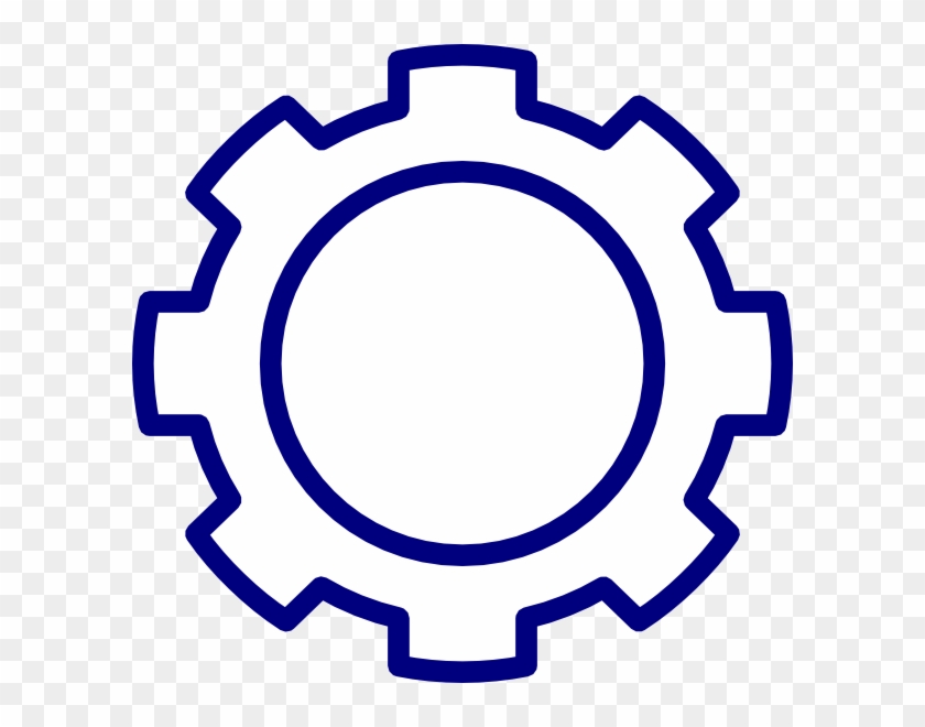 Blue Gear Clip Art At Clker - Voraussetzungen Icon #632943
