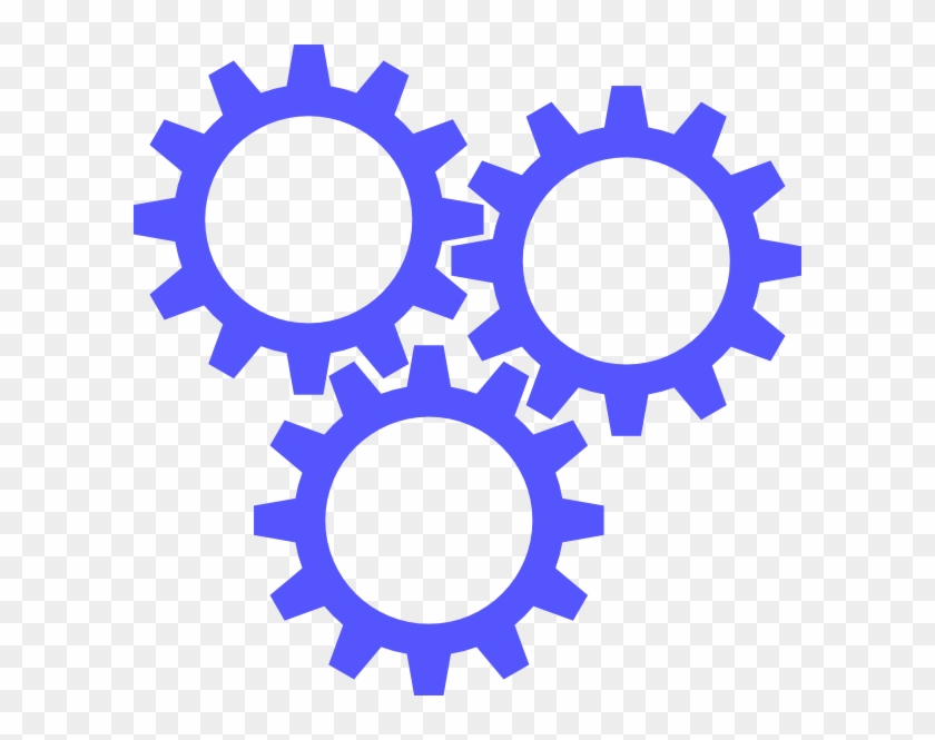 4 Gears Clipart #632960