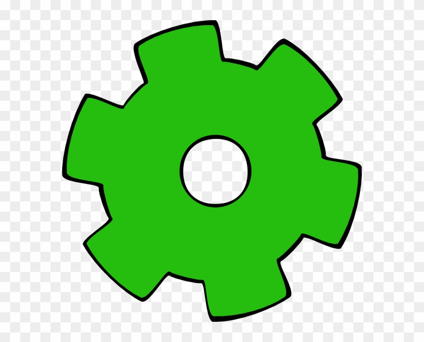 Gear - Green Gear Png #633043