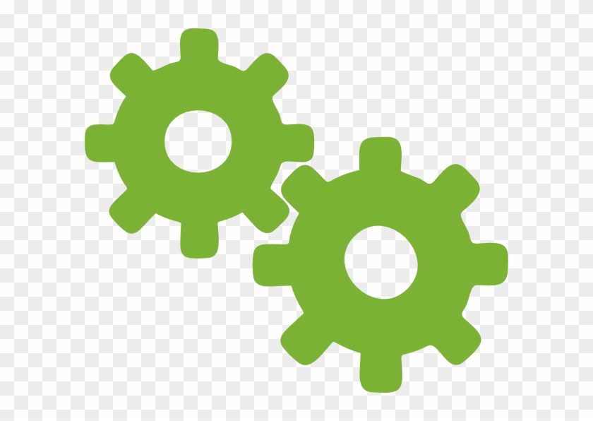 Gears Clipart Green #633046