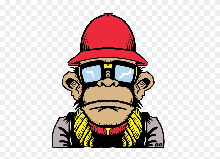 Monkey Rap Hiphop Monkeystickerremix Monkeyman Man - Sticker #633064