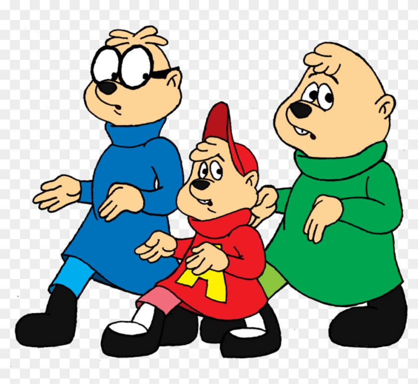 60s Chipmunks Tiptoe Pose By Grishamanimation1 - Alvin And The Chipmunks #633122