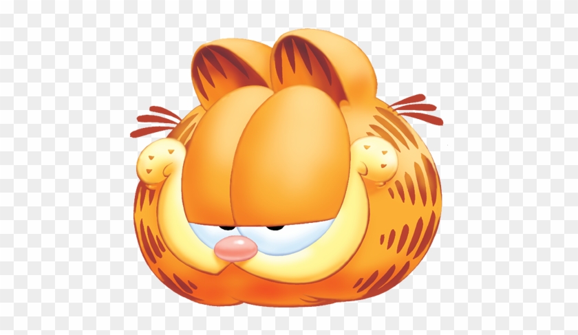 Garfield Head Png #633180