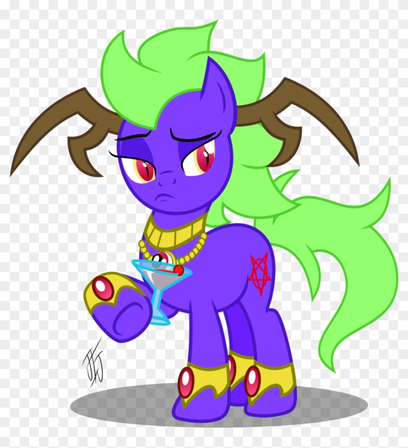 Unimpressed Midnight Dubble Witch Bling Bling By Mlp-scribbles - Cartoon #633185