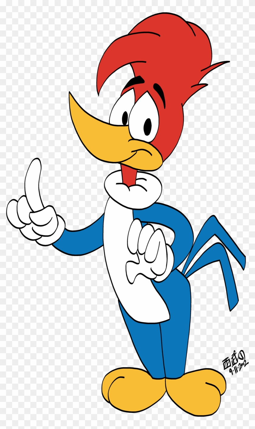 Woody Woodpecker By - Woody The Woodpecker Cartoon - Free Transparent PNG  Clipart Images Download