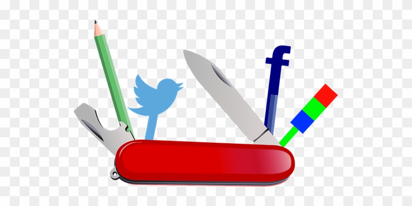 Knife Tool Swiss Army Knife Pencil Twitter - Social Media Tool Transparent #633384