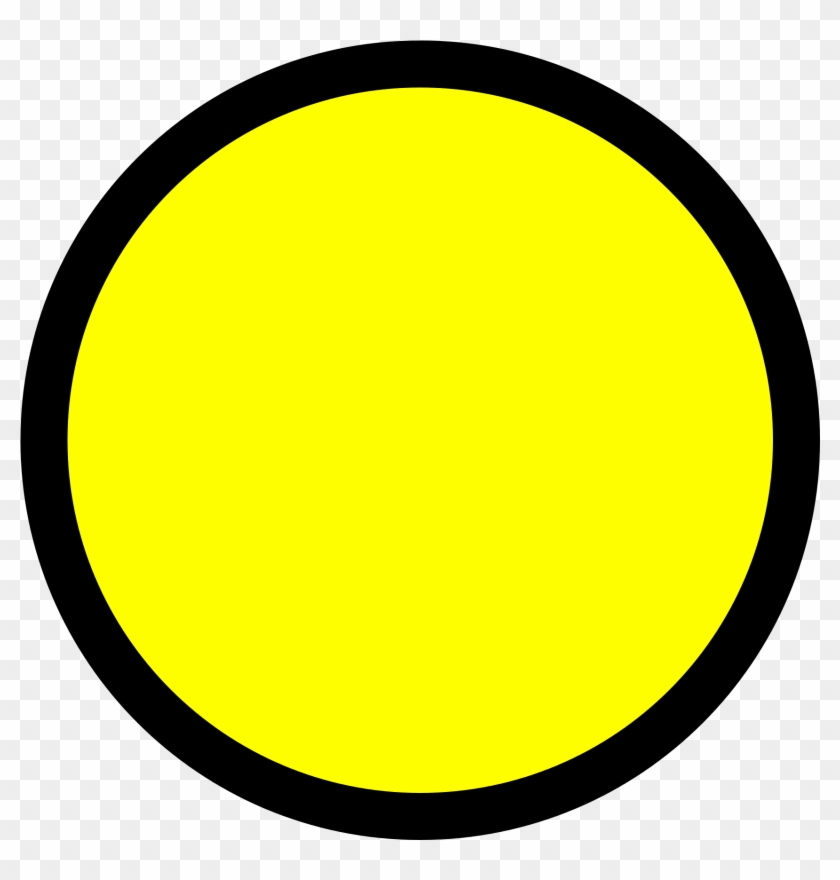 Yellow Circle Clipart - Charing Cross Tube Station #633433