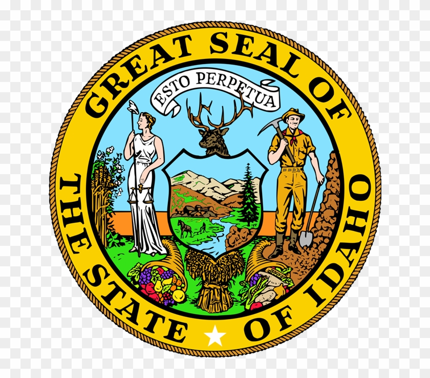During My Time At Meridian High I Have Taught Idaho - Great Seal Of The State Of Idaho #633589