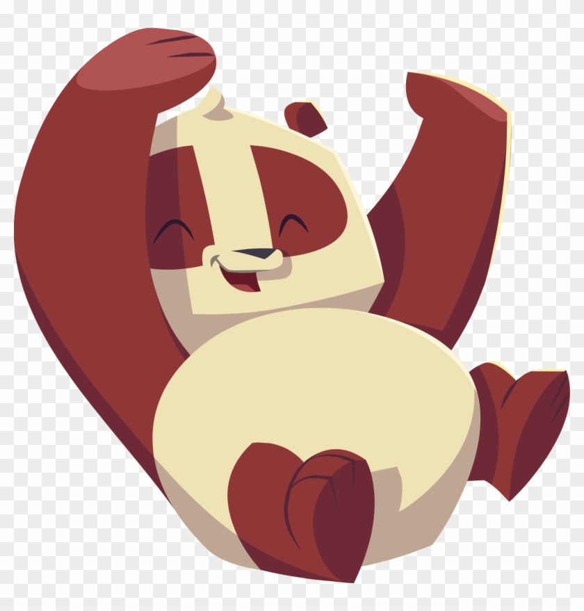 Panda Having Fun - Panda Png Animal Jam #633616