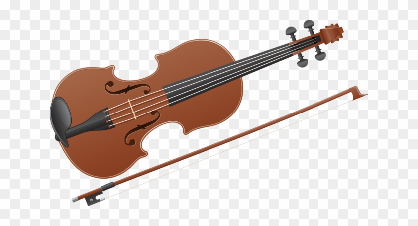 Clip Art And Information About The Violin - Violin Clip Art #633653