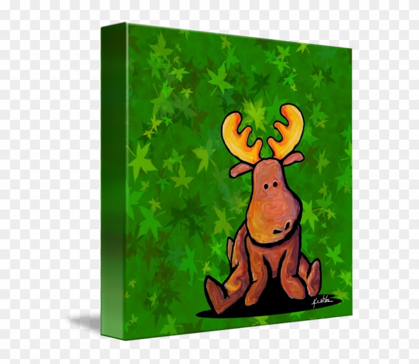 Kiniart Moose Rectangle Magnet #633724