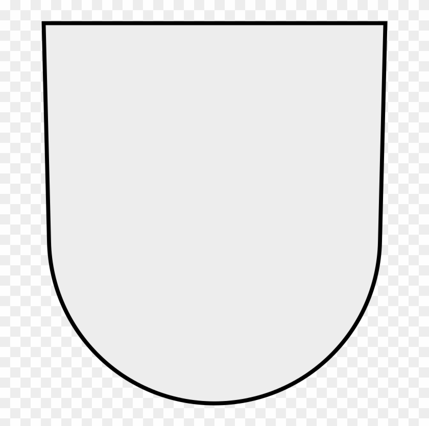 Coa Illustration Shield Round Base - Wikimedia Commons #633726