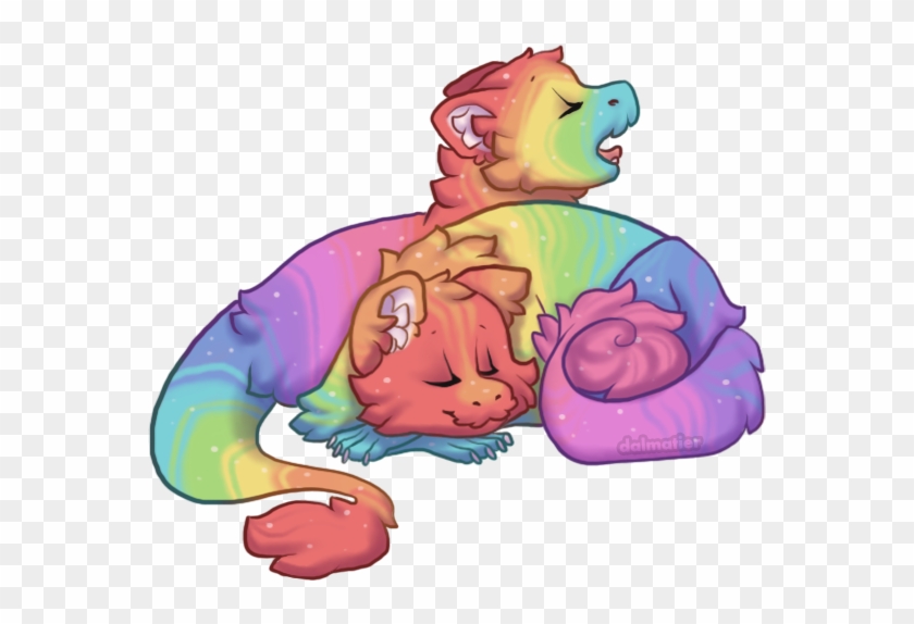 Jellybean Dragons, Also Known As "beans," Are A Furry, - Cartoon #633734