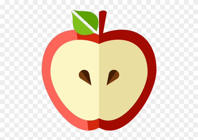 Weaning Plan For Babies - Cut Apple Clipart Png #633822