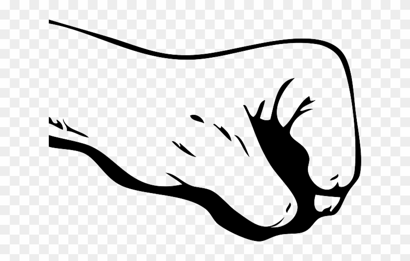 Fist Black, Outline, Rock, Hand, White, Fist - Bradley Tamás Visszaüt [book] #633932