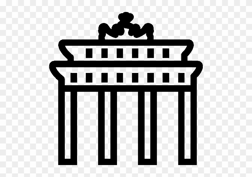 Pixel - Brandenburg Gate Icon #633966