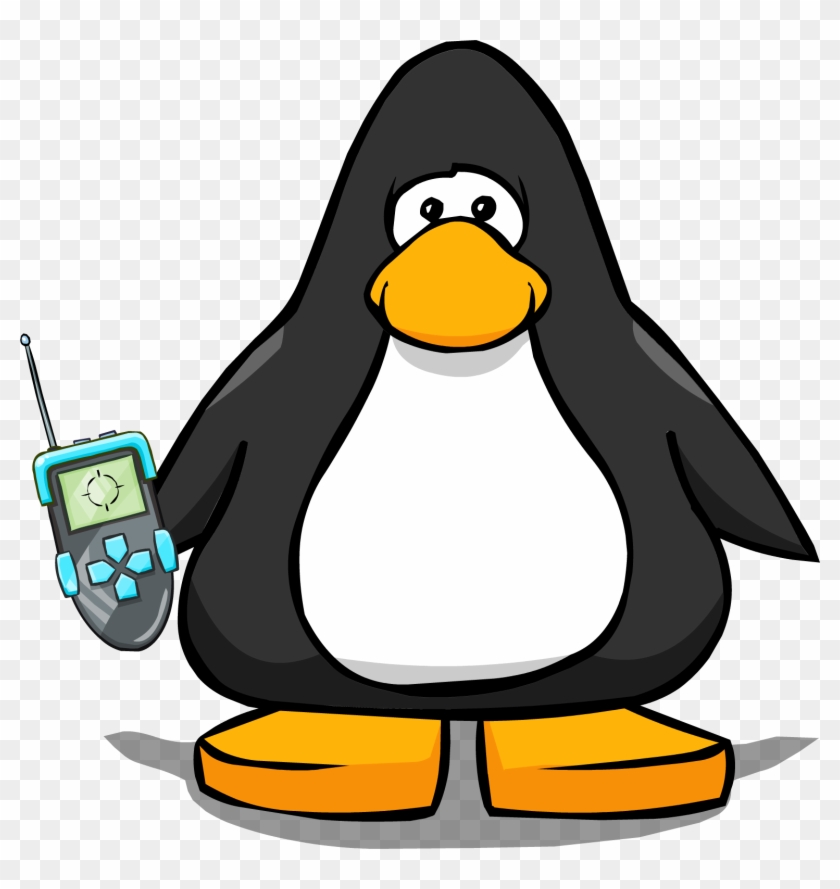 Robot Remote Control On A Player Card - Club Penguin Vuvuzela #634059