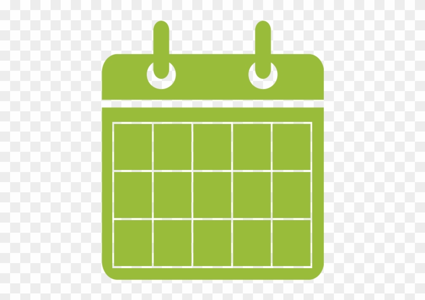 Schedule With Dr - Date Icon Png Green #634097