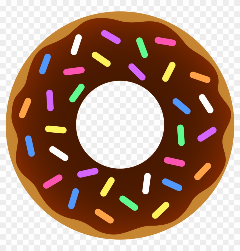 Sprinkle Donut Clipart - Donut Clipart #112077