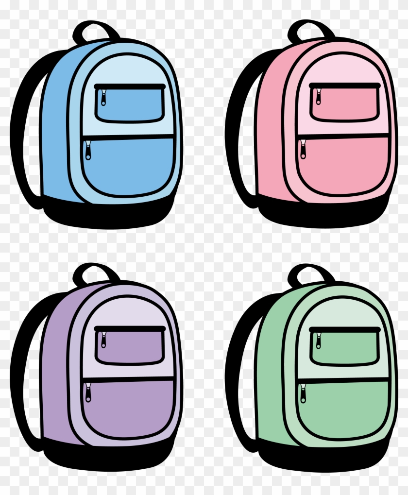 Backpack Bag Travel Clip Art - Backpack Bag Travel Clip Art #112134