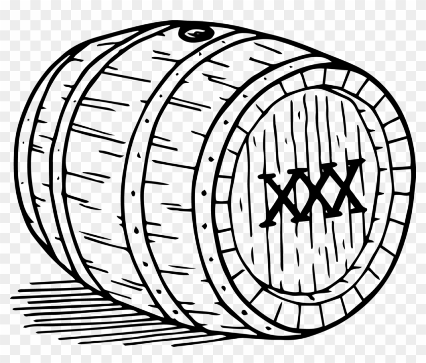 Tea Clipart Barrel - Rum Barrel Clipart #112124