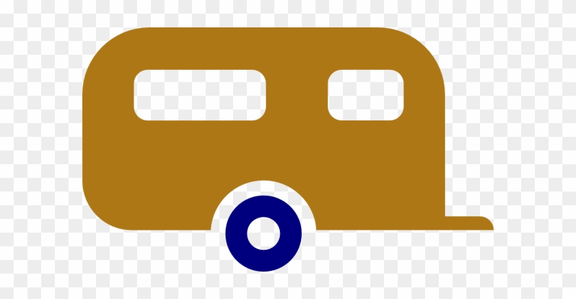 Rv Blue And Gold Clip Art At Clker - Rv Clipart #112149